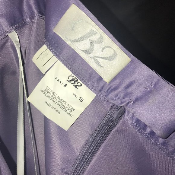 B2 Purple 3 piece Evening Special Occasions Gown - Picture 5 of 6